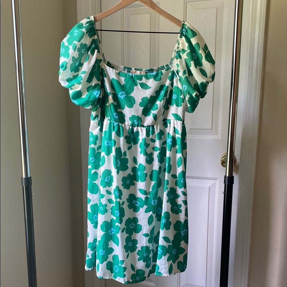 ALTR’D State Floral Puff Sleeve Dress